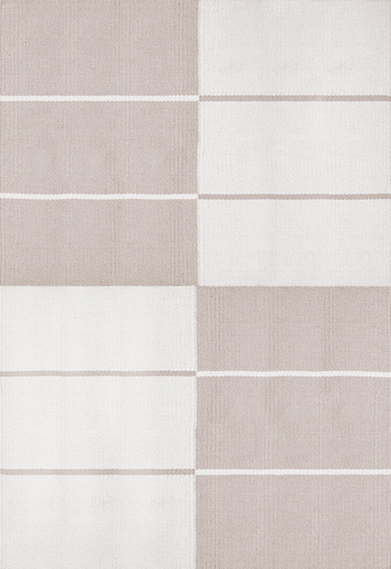 Bolstervar Wool Rug Oatmeal in the group Rugs / All rugs / Patterned Rugs at Layered (SHBOOM)