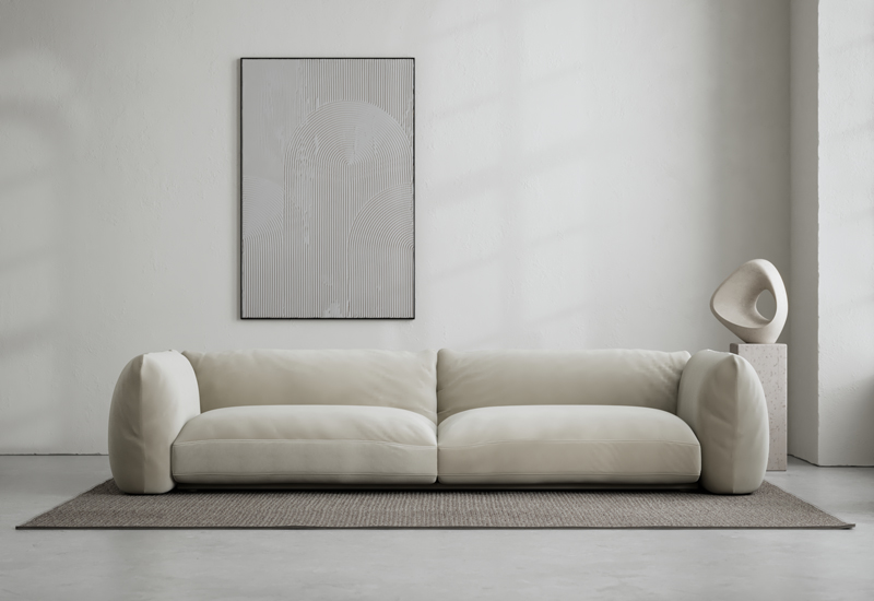 LOTTA AGATON Velvet Sofa in the group Furniture / All sofas at Layered (FVLOTSOTG)