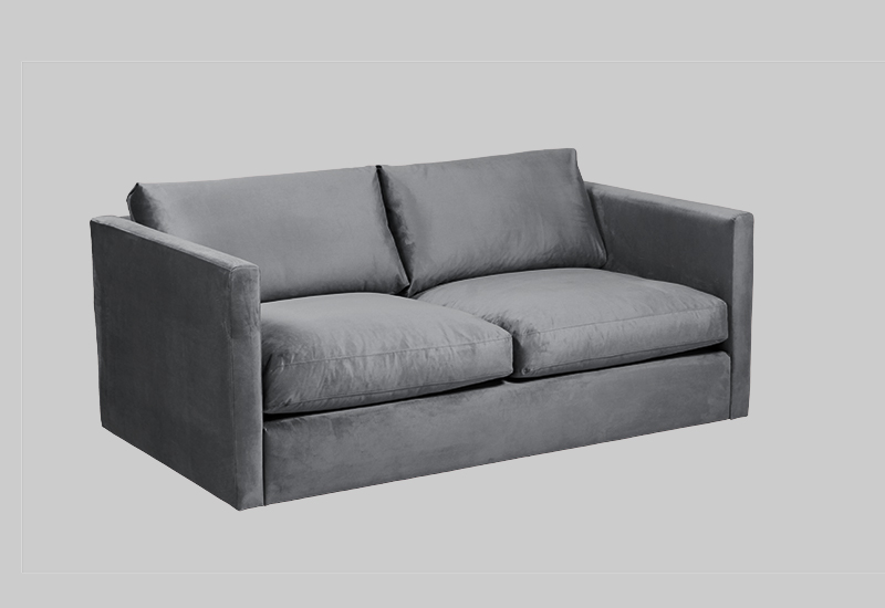 velvet sofa