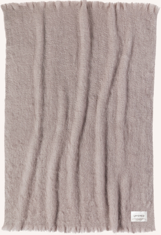 Artisania Mohair Blanket in the group New In at Layered (MOHMOHTA)