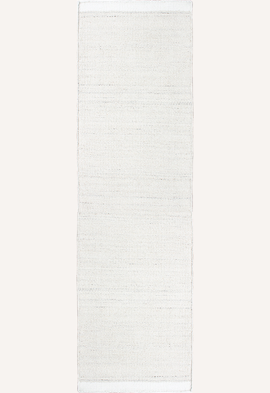 Kanso Runner Wool Bone White in the group Rugs / New rugs at Layered (SHKABWR)
