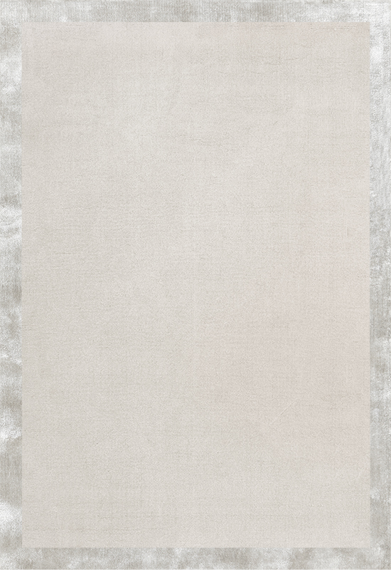 WOOL BORDER Wool Rug Bone White in the group Rugs / All rugs at Layered (WBBW)