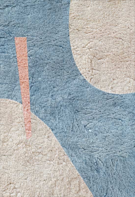 Canvas WOOL RUG in the group Rugs / All rugs at Layered (WKIDBL)