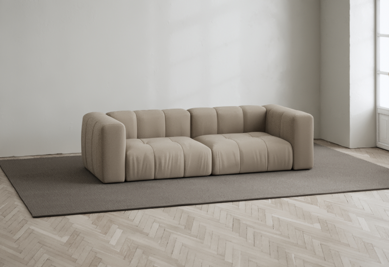 Cecco 2 Seat Sofa Bouclé