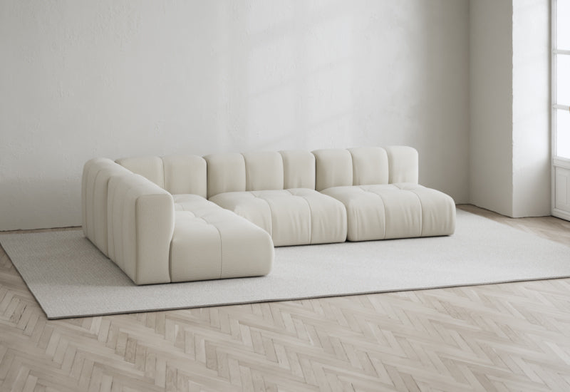 Cecco 4-Seat Corner Sofa Left