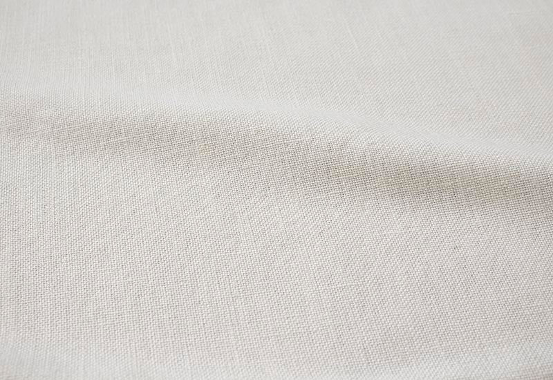 Linen Look Bone White Furn fab sample