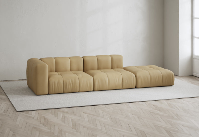 Cecco 3-Seat Sofa Open Right