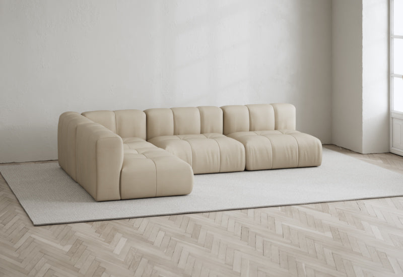 Cecco 4-Seat Corner Sofa Left