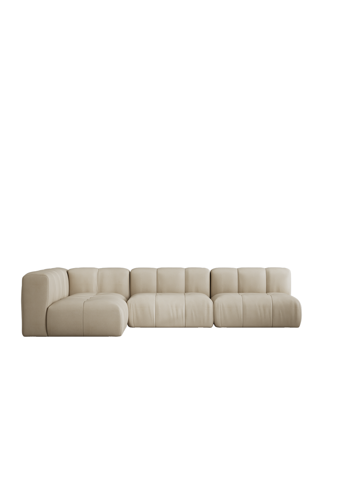 Cecco 4-Seat Corner Sofa Left