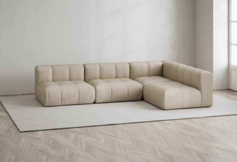 Cecco 4-Seat Corner Sofa Right