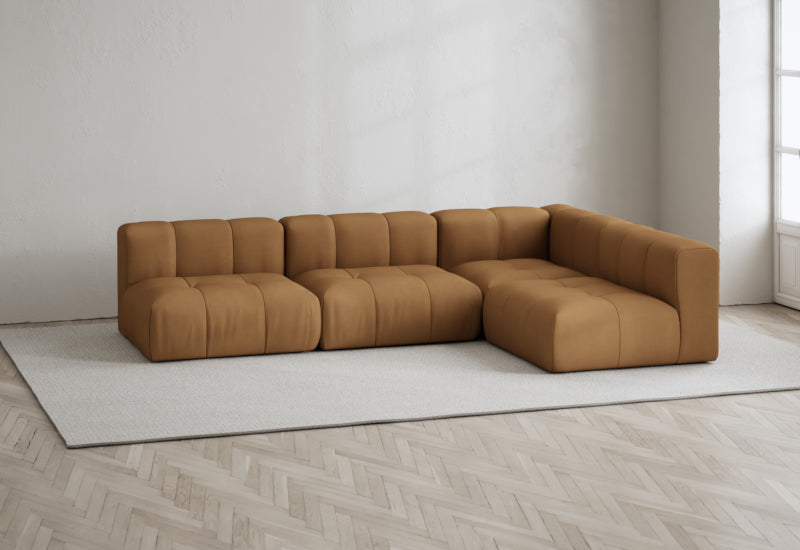 Cecco 4-Seat Corner Sofa Right