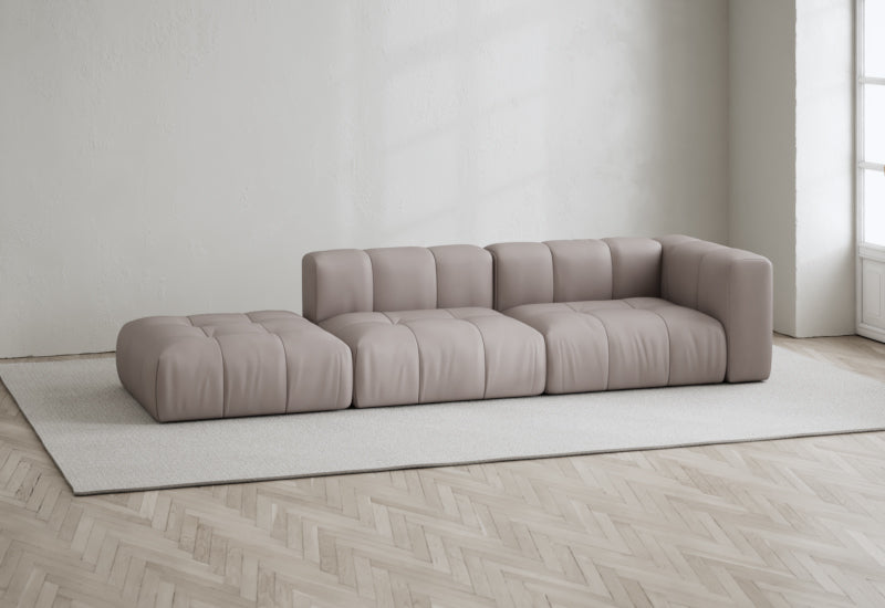 Cecco 3-Seat Sofa Open Left