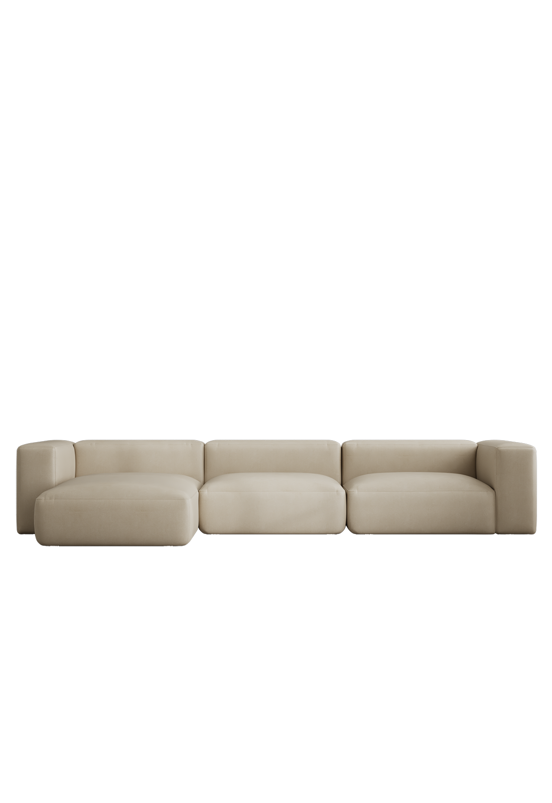 Rosso 3-Seat Sofa Lounge Left