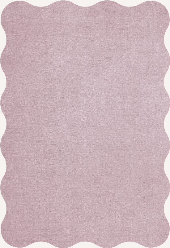 Organic Scallop Pink Lavender Sample 11x18 cm