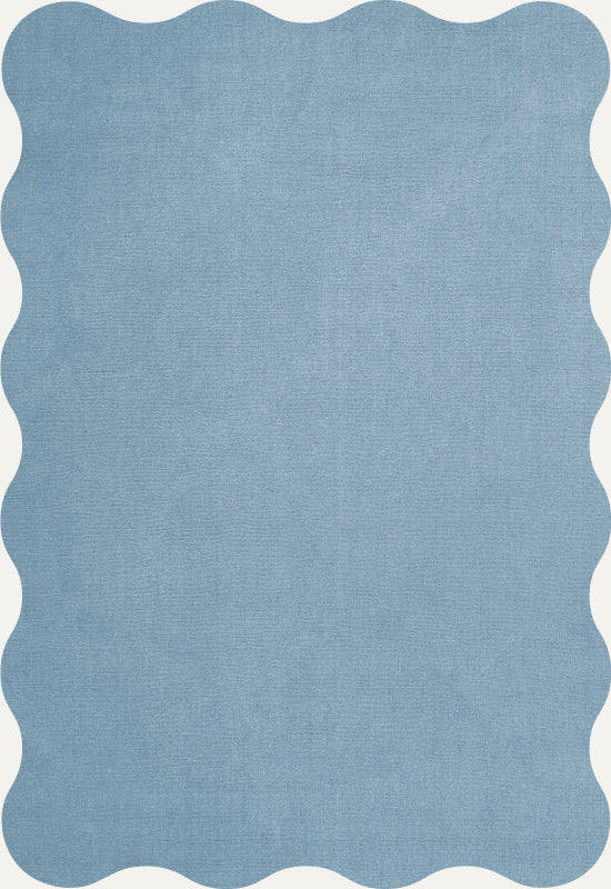 Scallop Soft Blue Sample 11x18 cm