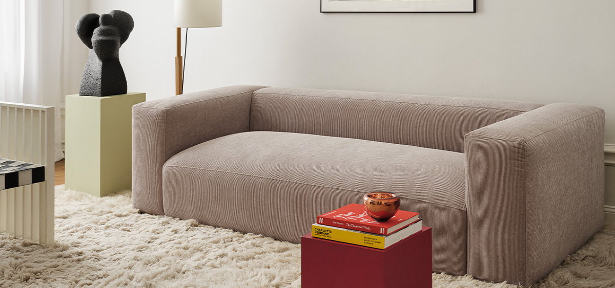 sofas from layered interior