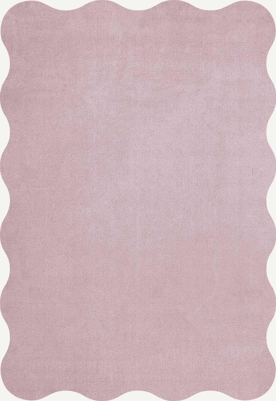 Layered scallop rosa matta