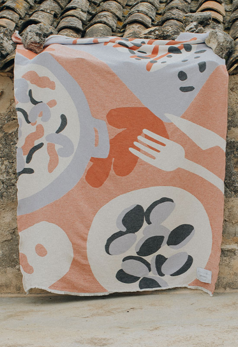 Boqueron Cotton Blanket in the group Blankets & Cushions / Blankets at Layered (BLCLBO130220)