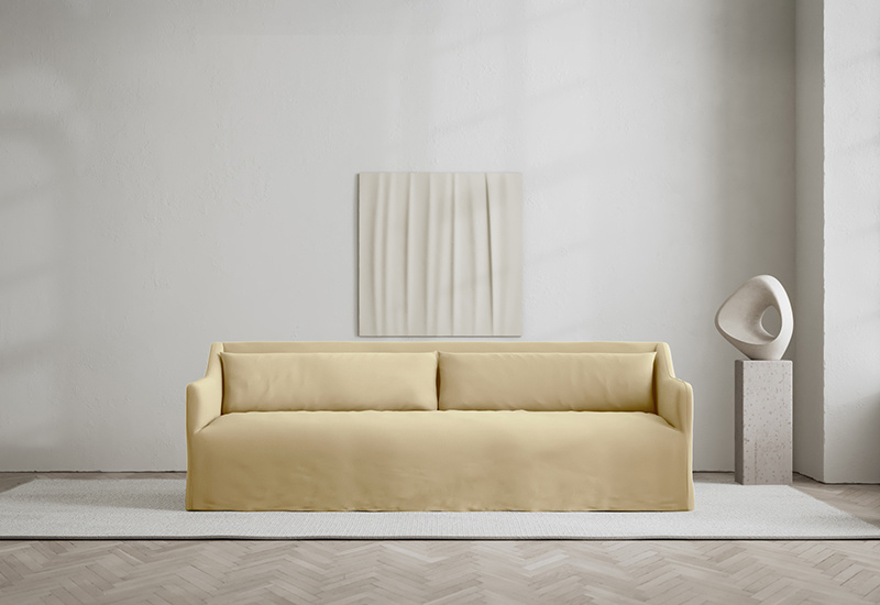 Somerset 2-Seat Sofa Harvest Yellow in the group Furniture / All furniture at Layered (FLCLSOHY220)