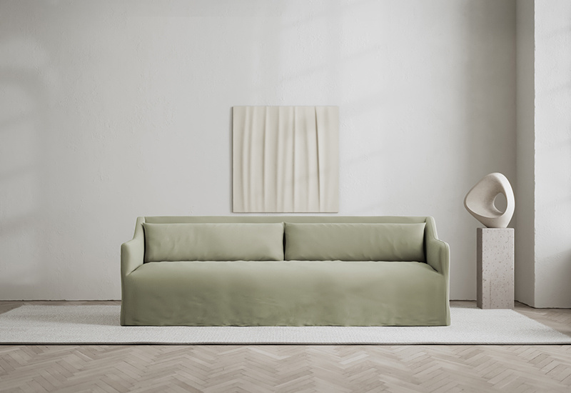 Somerset 2-seat Sofa Sage Green in the group Furniture / All furniture at Layered (FLCLSOSA220)