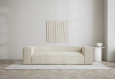Bulky Shearling Sofa Pearly Off White