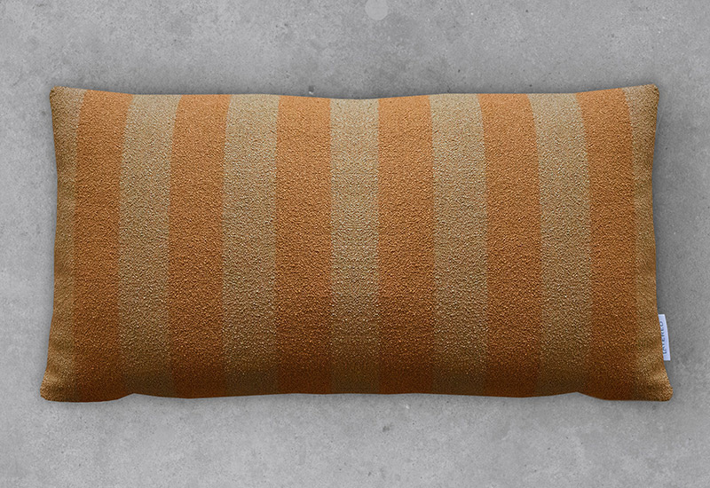 Luca Brown Stripe Cushion in the group Blankets & Cushions / Cushions at Layered (FWLUCBS4060)