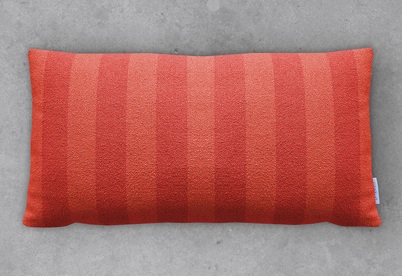 Luca Red Stripe Cushion in the group Blankets & Cushions / Cushions at Layered (FWLUCRS4060)