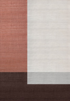 SOLITAIRE Wool Rug Coral