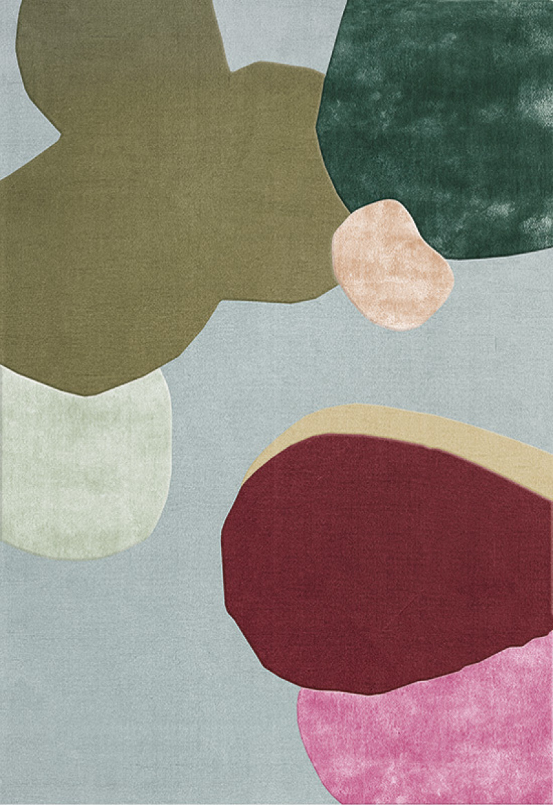 Sleeping Flower Wool Rug in the group Rugs / All rugs / Rugs in pastels at Layered (PKSF)