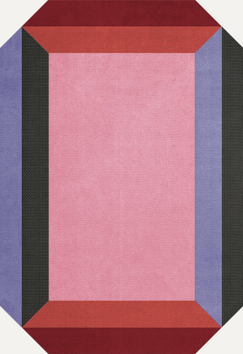 Teklan Crystal Spectrum Wool Rug in the group Rugs / All rugs / Rugs in pastels at Layered (TKCRYSPEC)