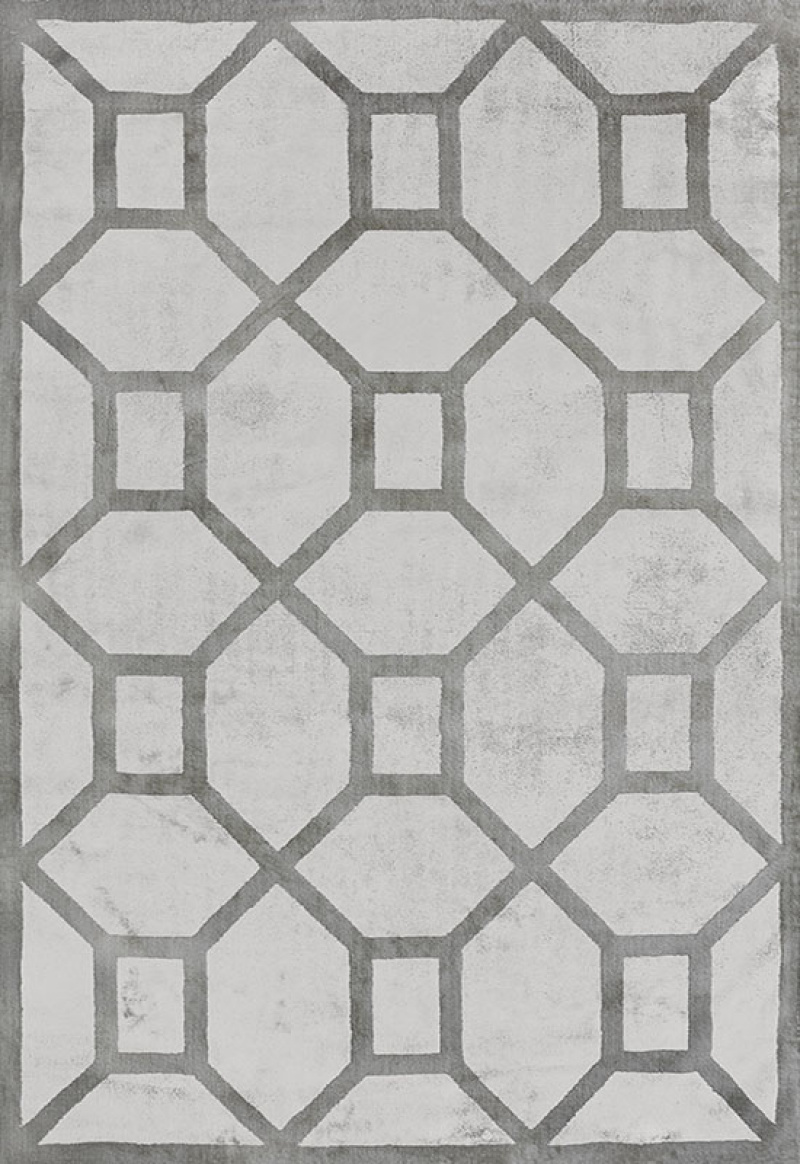 Entrance Viscose Rug Light Gray in the group Rugs at Layered (VENTLG)