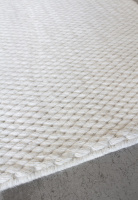 CLASSIC Structured Wool Rug Bone White